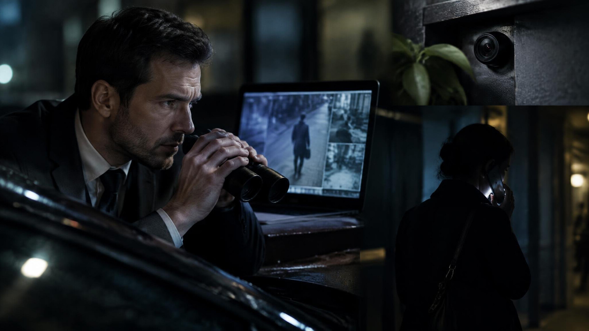 private investigator in suit