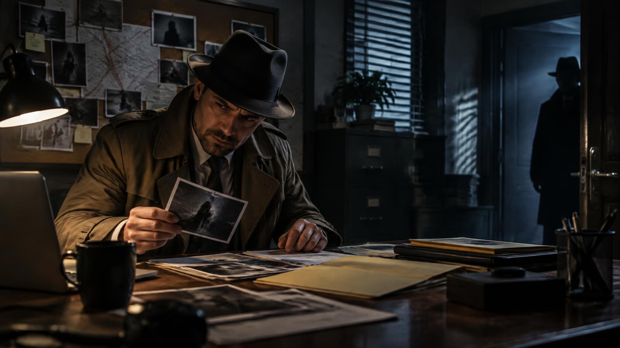 detective investigating case